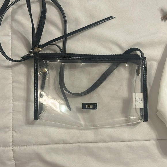Hobo Black Clear Crossbody Bag - Picture 3 of 3